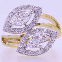 14K Hallmarked Gold | Lab Grown Diamond Ladies Ring 4LRSJ837