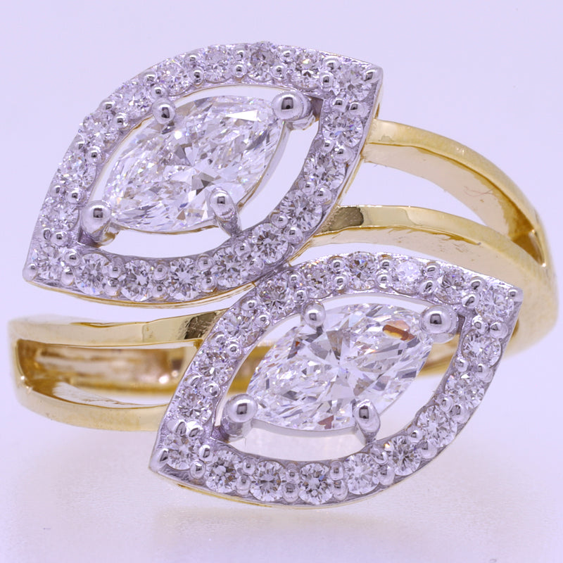 14K Hallmarked Gold | Lab Grown Diamond Ladies Ring 4LRSJ837