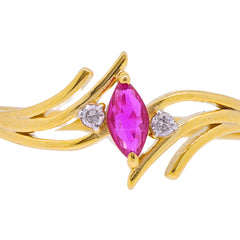 14K Hallmarked Gold | Natural Diamond Ladies Ring 4LRSJ889