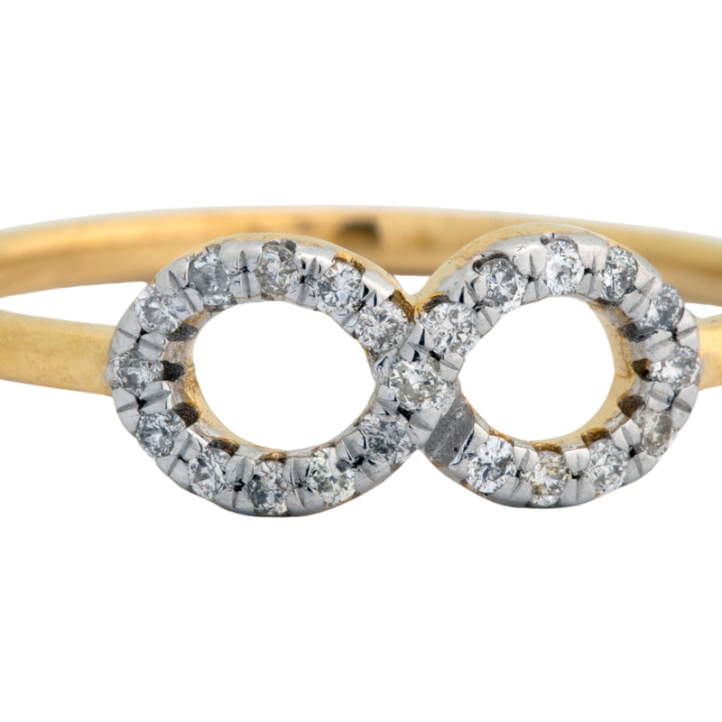 14K Hallmarked Gold | Natural Diamond Ladies Ring 4LRSJ899