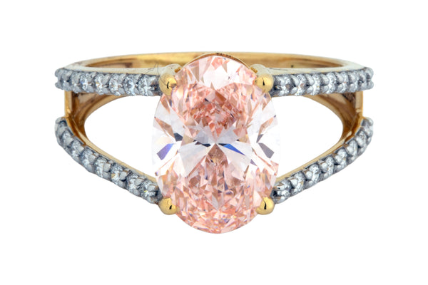 14K Hallmarked Gold | Lab Grown Diamond Ladies Ring 4LRSJ915