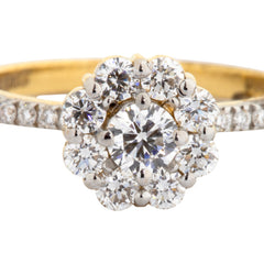 14K Hallmarked Gold | Lab Grown Diamond Ladies Ring 4LRSJ918