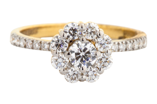 14K Hallmarked Gold | Lab Grown Diamond Ladies Ring 4LRSJ918