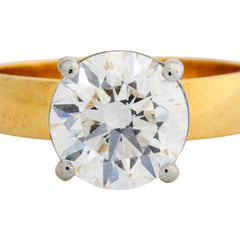 18K Hallmarked Gold | Lab Grown Diamond Ladies Ring LRSJ951