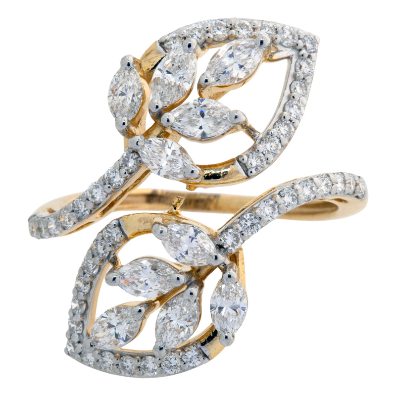 14K Hallmarked Gold | Lab Grown Diamond Ladies Ring 4LRSJ962