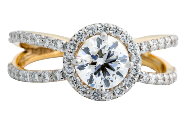 14K Hallmarked Gold | Lab Grown Diamond Ladies Ring 4LRSJ969