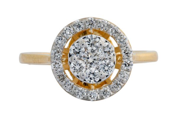 14K Hallmarked Gold | Lab Grown Diamond Ladies Ring 4LRSJ972