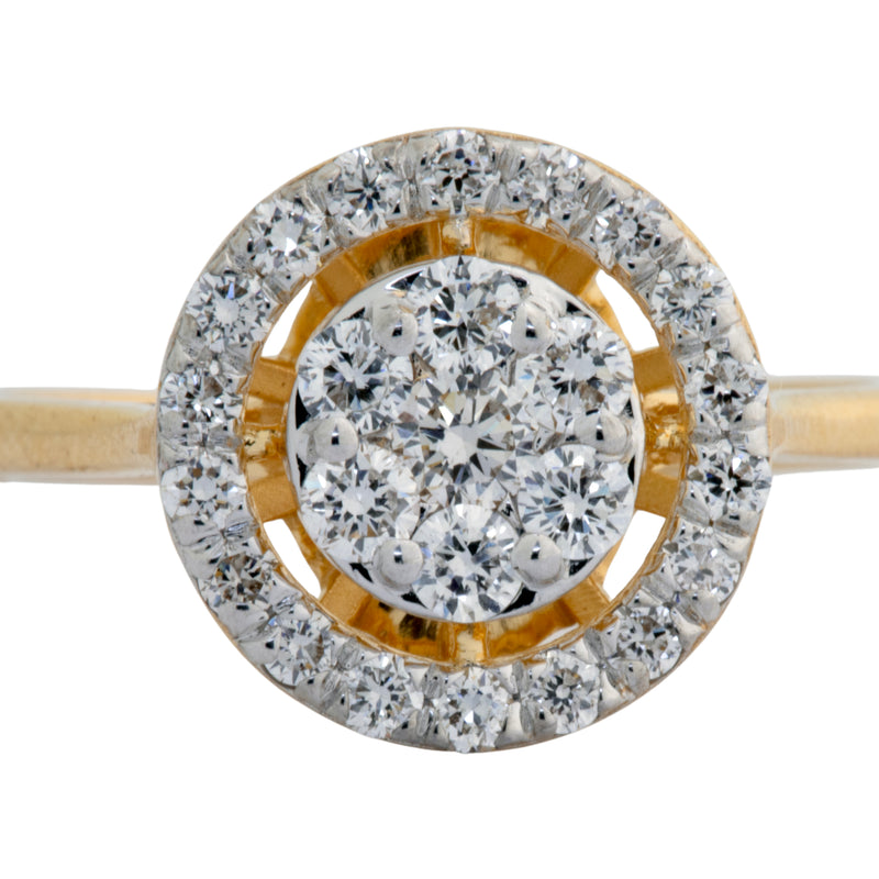 14K Hallmarked Gold | Lab Grown Diamond Ladies Ring 4LRSJ972