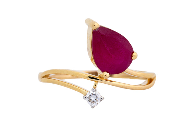 14K Hallmarked Gold | Lab Grown Diamond Ladies Ring 4LRSJ974