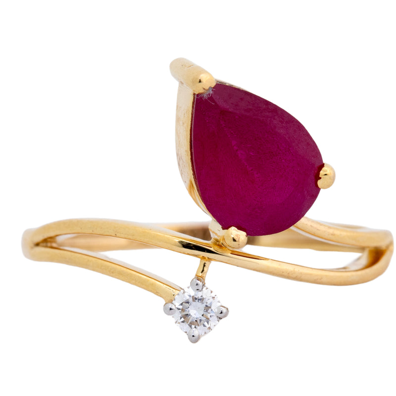 14K Hallmarked Gold | Lab Grown Diamond Ladies Ring 4LRSJ974