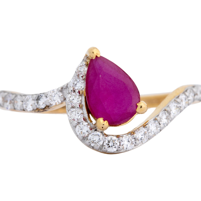 14K Hallmarked Gold | Lab Grown Diamond Ladies Ring 4LRSJ976