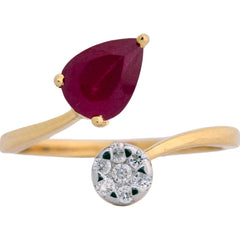 14K Hallmarked Gold | Lab Grown Diamond Ladies Ring 4LRSJ978