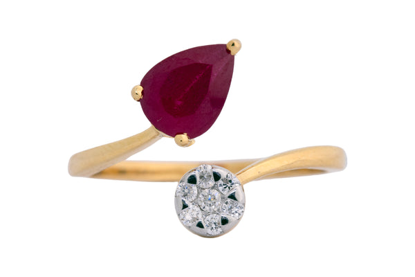 14K Hallmarked Gold | Lab Grown Diamond Ladies Ring 4LRSJ978