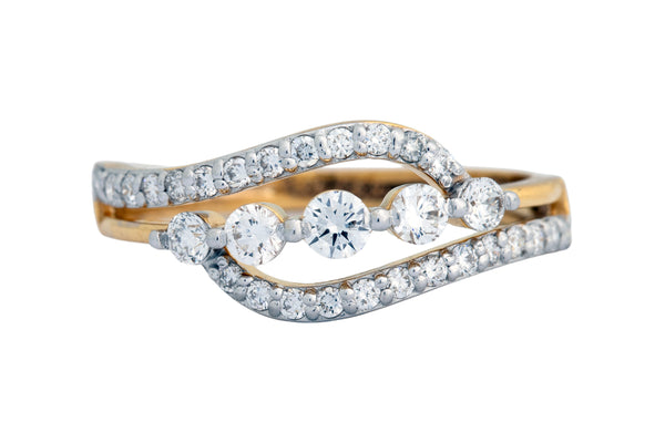 14K Hallmarked Gold | Lab Grown Diamond Ladies Ring 4LRSJ984