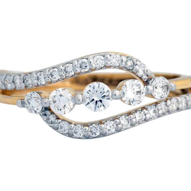 14K Hallmarked Gold | Lab Grown Diamond Ladies Ring 4LRSJ984