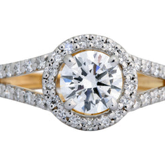 14K Hallmarked Gold | Lab Grown Diamond Ladies Ring 4LRSJ988