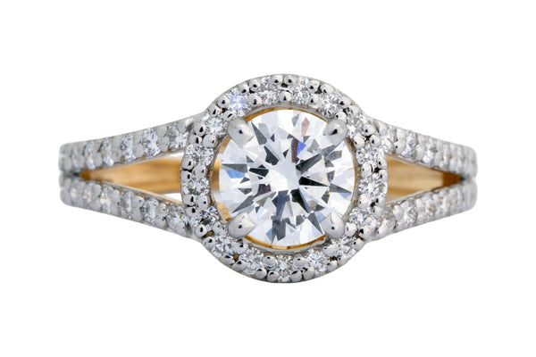 14K Hallmarked Gold | Lab Grown Diamond Ladies Ring 4LRSJ988