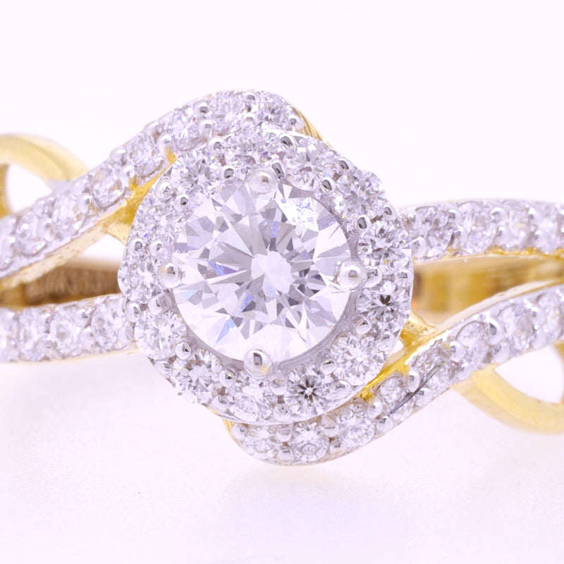 Lab Grown Diamond Ladies Ring 4LRWA001