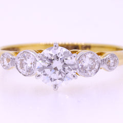 14K Hallmarked Gold | Lab Grown Diamond Ladies Ring 4LRWA018