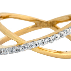 14K Hallmarked Gold | Lab Grown Diamond Ladies Ring 4LRWA028