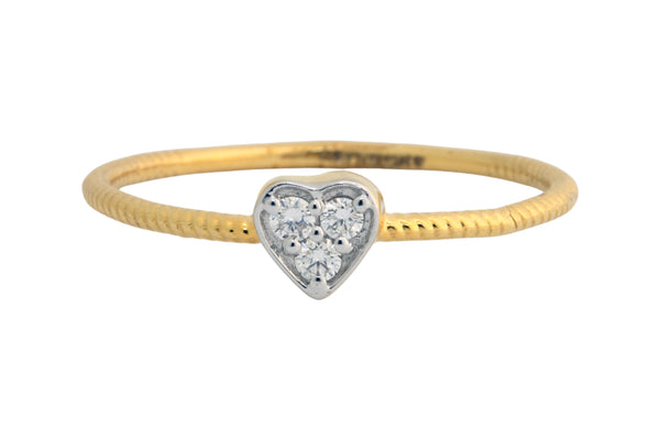 14K Hallmarked Gold | Lab Grown Diamond Ladies Ring 4LRWA311