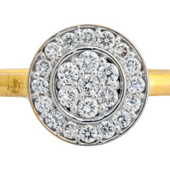 9K Hallmarked Gold | Lab Grown Diamond Ladies Ring 9LRWA322
