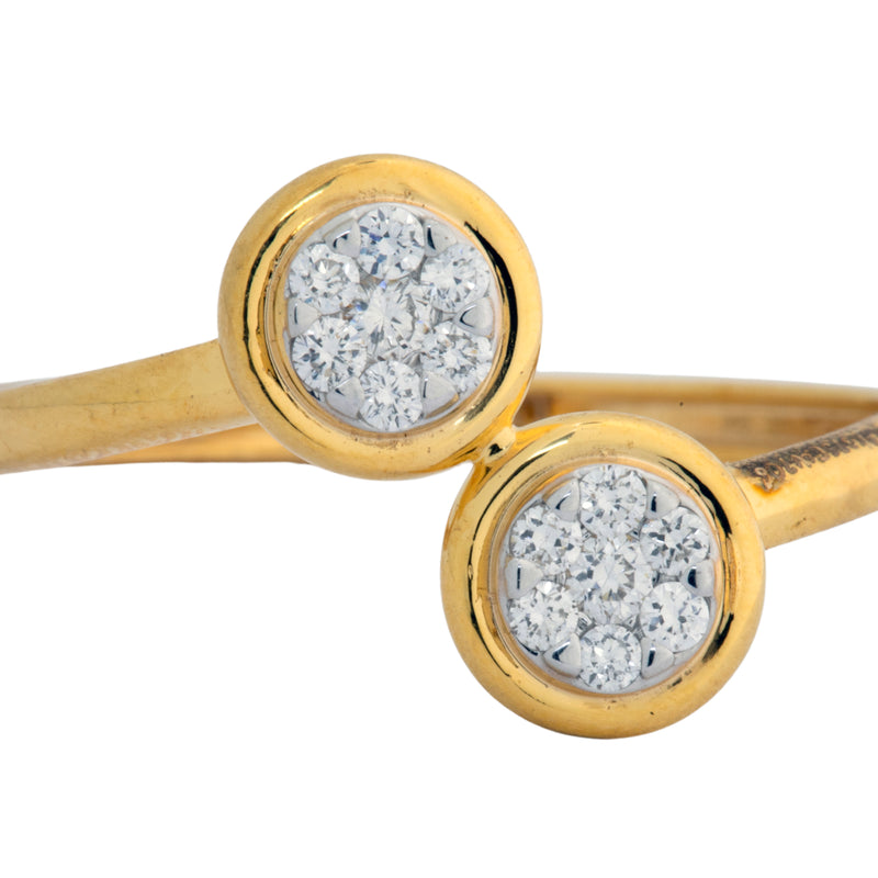 9K Hallmarked Gold | Lab Grown Diamond Ladies Ring 9LRWA327