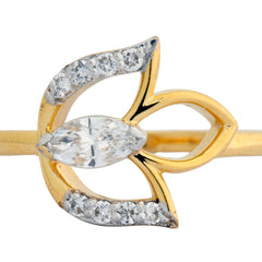 9K Hallmarked Gold | Lab Grown Diamond Ladies Ring 9LRWA329