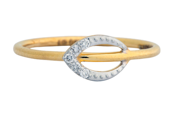 9K Hallmarked Gold | Lab Grown Diamond Ladies Ring 9LRWA332