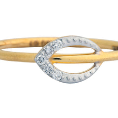 9K Hallmarked Gold | Lab Grown Diamond Ladies Ring 9LRWA332