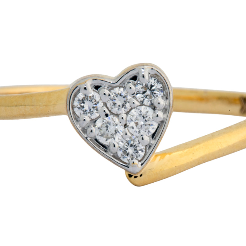 9K Hallmarked Gold | Lab Grown Diamond Ladies Ring 9LRWA340