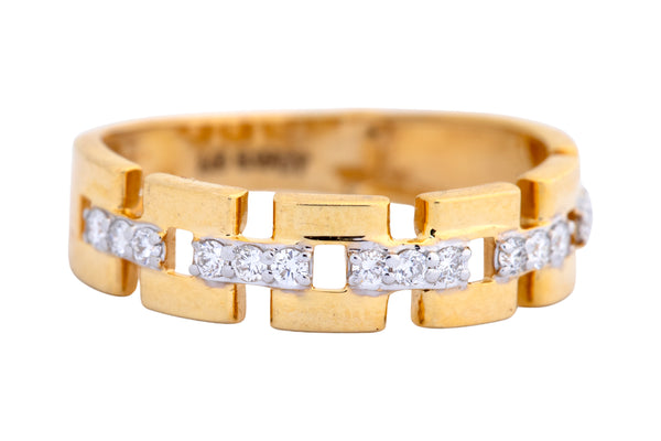 9K Hallmarked Gold | Lab Grown Diamond Ladies Ring 9LRWA350