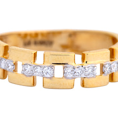 9K Hallmarked Gold | Lab Grown Diamond Ladies Ring 9LRWA350
