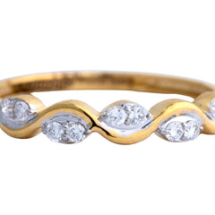 9K Hallmarked Gold | Lab Grown Diamond Ladies Ring 9LRWA366