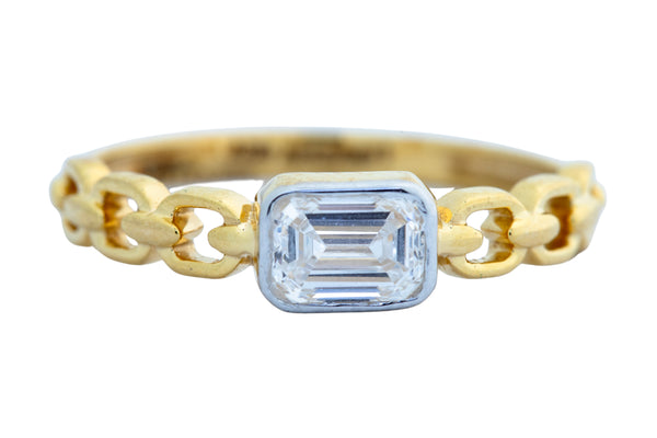 9K Hallmarked Gold | Lab Grown Diamond Ladies Ring 9LRWA368