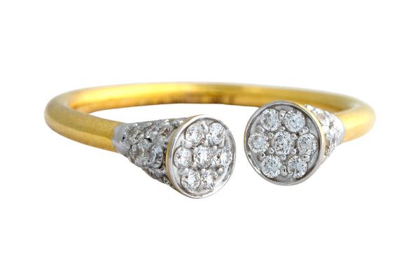 9K Hallmarked Gold | Lab Grown Diamond Ladies Ring 9LRWA374