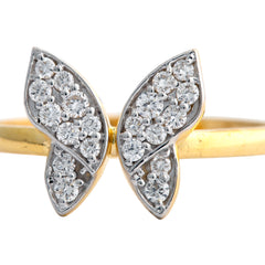 9K Hallmarked Gold | Lab Grown Diamond Ladies Ring 9LRWA383