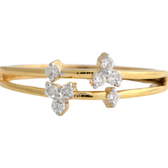 9K Hallmarked Gold | Lab Grown Diamond Ladies Ring 9LRWA393