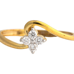 9K Hallmarked Gold | Lab Grown Diamond Ladies Ring 9LRWA407