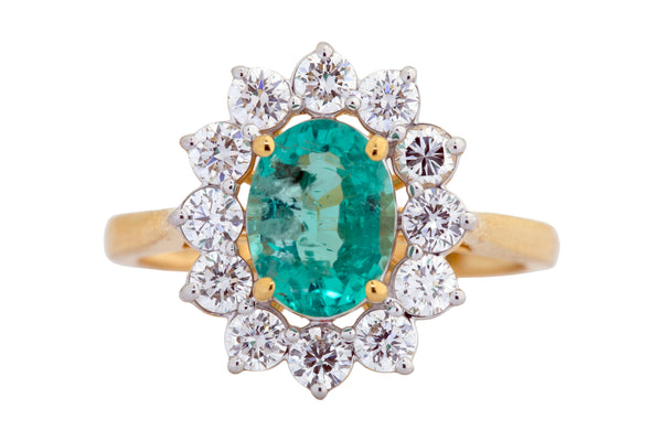 9K Hallmarked Gold | Lab Grown Diamond Ladies Ring 9LRWA921