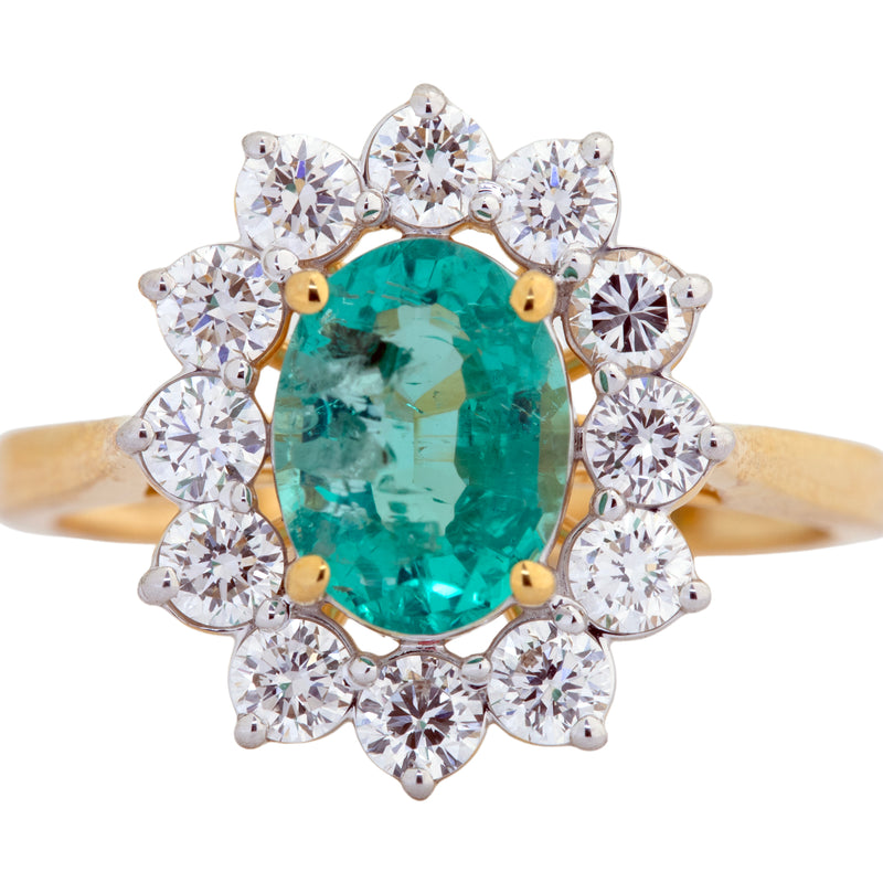 9K Hallmarked Gold | Lab Grown Diamond Ladies Ring 9LRWA921