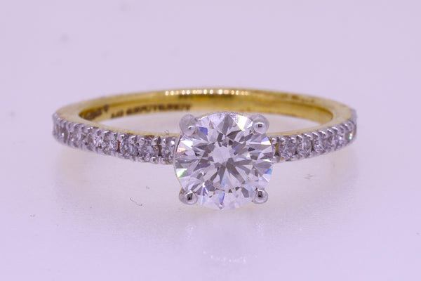 14K Hallmarked Gold | Lab Grown Diamond Ladies Ring 4LRX126