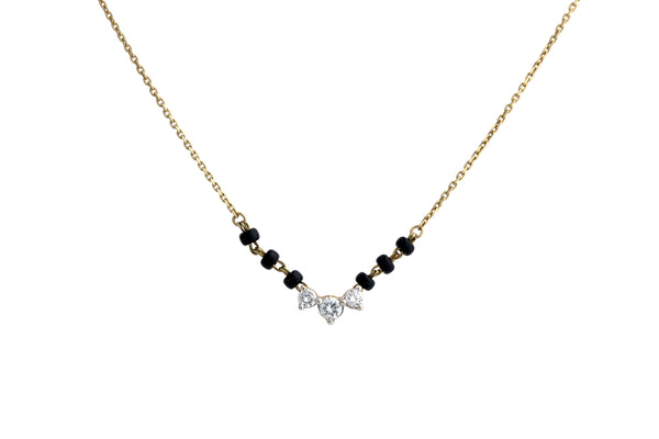 14K Hallmarked Gold | Lab Grown Diamond Necklace 4NCG157