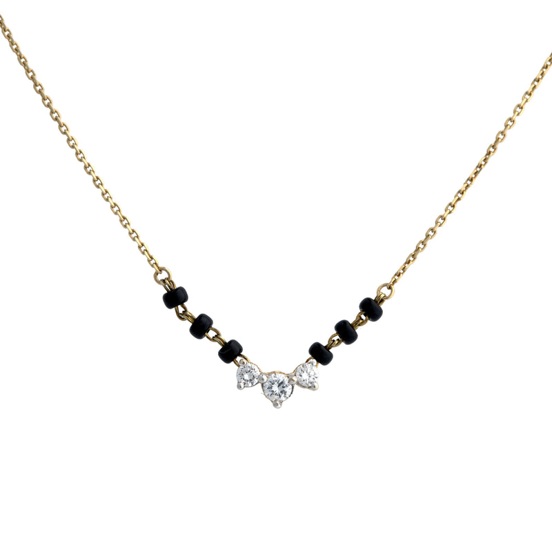 14K Hallmarked Gold | Lab Grown Diamond Necklace 4NCG157