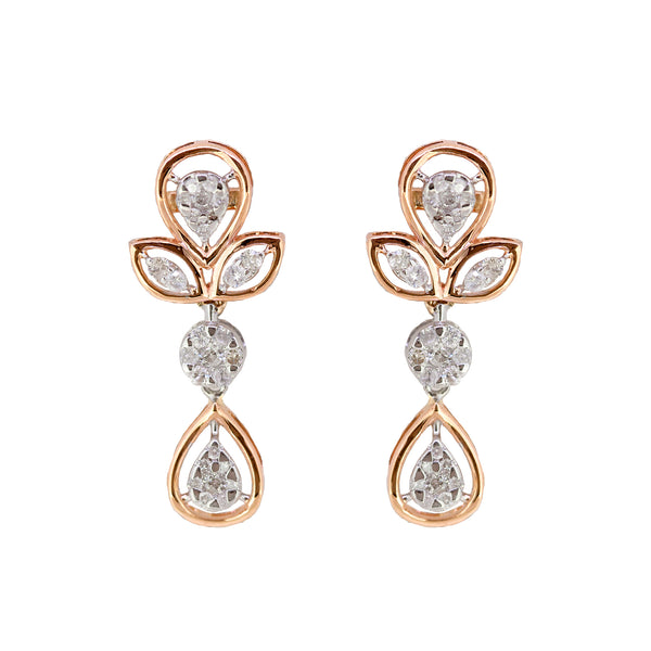 14K Hallmarked Gold | Natural Diamond Tops 4NCSJ001T
