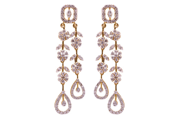 14K Hallmarked Gold | Natural Diamond Tops 4NCSJ050T