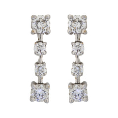 14K Hallmarked Gold | Lab Grown Diamond Tops 4NCSJ055T