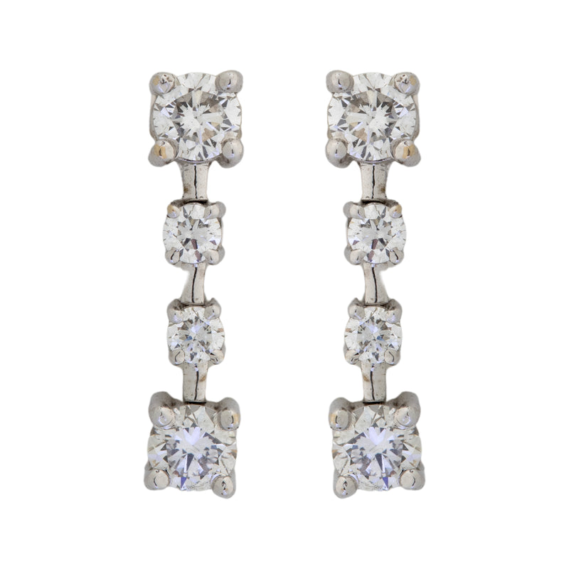 14K Hallmarked Gold | Lab Grown Diamond Tops 4NCSJ055T