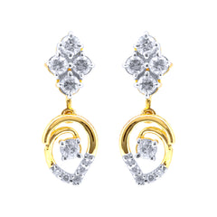 14K Hallmarked Gold | Natural Diamond Tops 4NCSJ059T