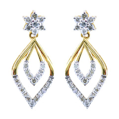 14K Hallmarked Gold | Natural Diamond Tops 4NCSJ064T